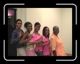 Sigma Pi Skee Week 2005 - Sorors lean with the Grad Advisor Soror Frances * 600 x 450 * (87KB)